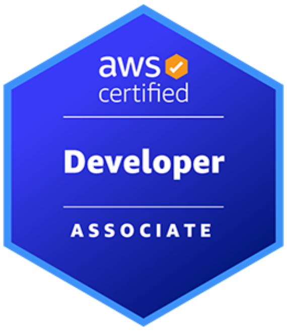 AWS-Certified-Developer-Associate_badge.5c083fa855fe82c1cf2d0c8b883c265ec72a17c0